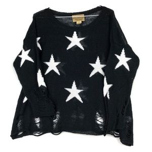Wildfox Seeing Stars Sweater Size Medium